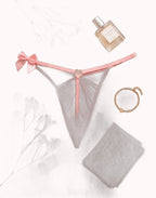 Fio Sexy com Lateral Vazada e Laço – Doce Malícia