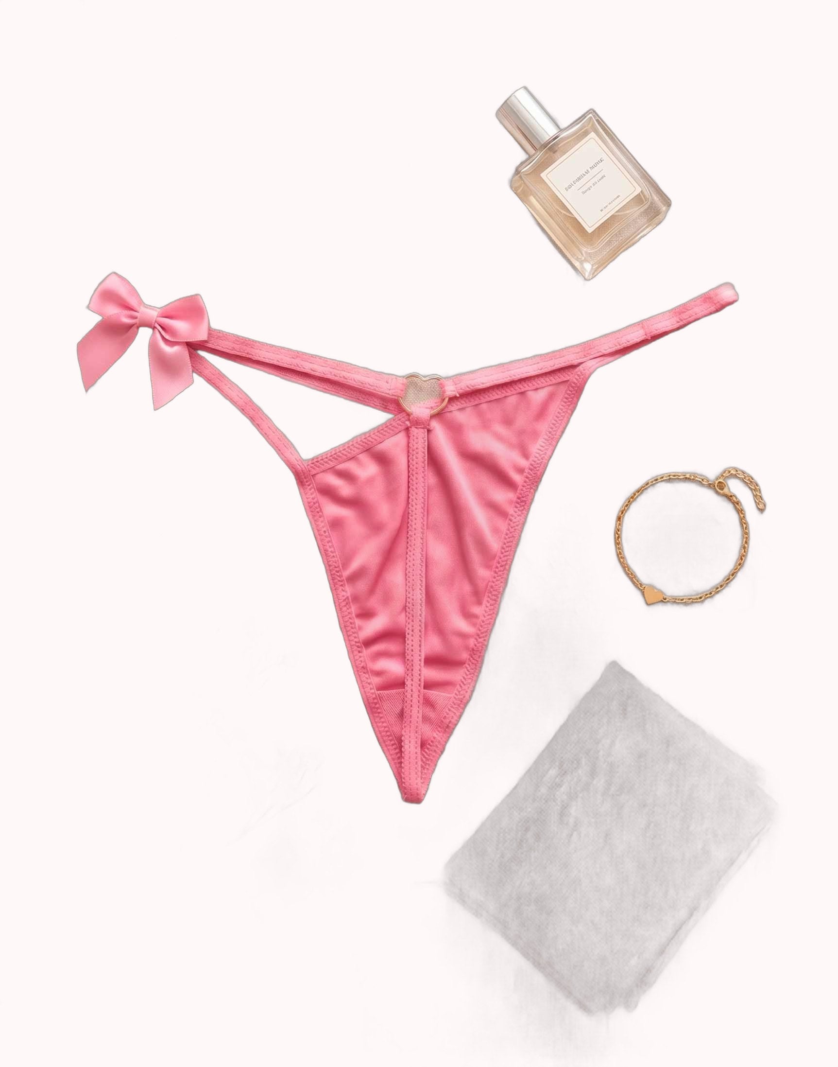 Fio Sexy com Lateral Vazada e Laço – Doce Malícia