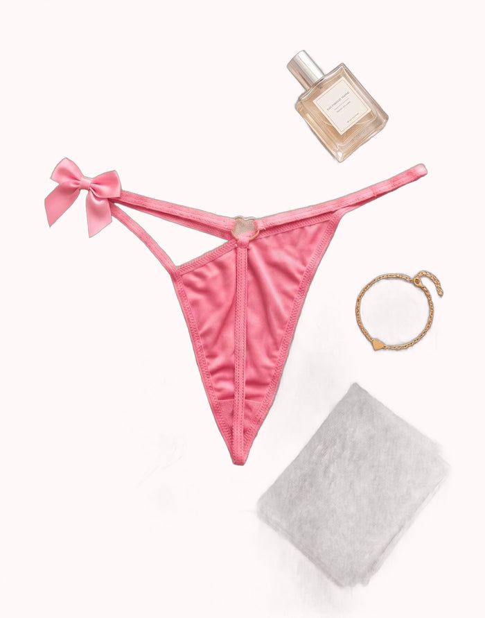 Fio Sexy com Lateral Vazada e Laço – Doce Malícia — Doce Malícia
