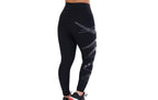 Calça legging preta com brilho em Preto – Doce Malícia