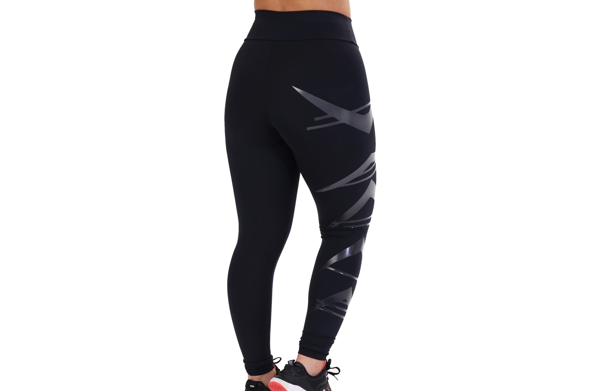 Calça legging preta com brilho em Preto – Doce Malícia