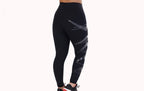 Calça legging preta com brilho – Doce Malícia