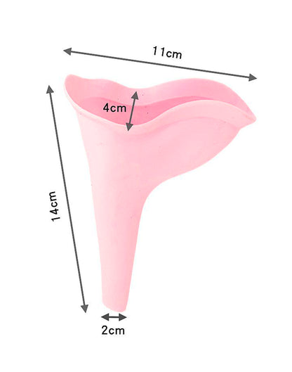 Funil Urinário de Silicone em rosa – Doce Malícia