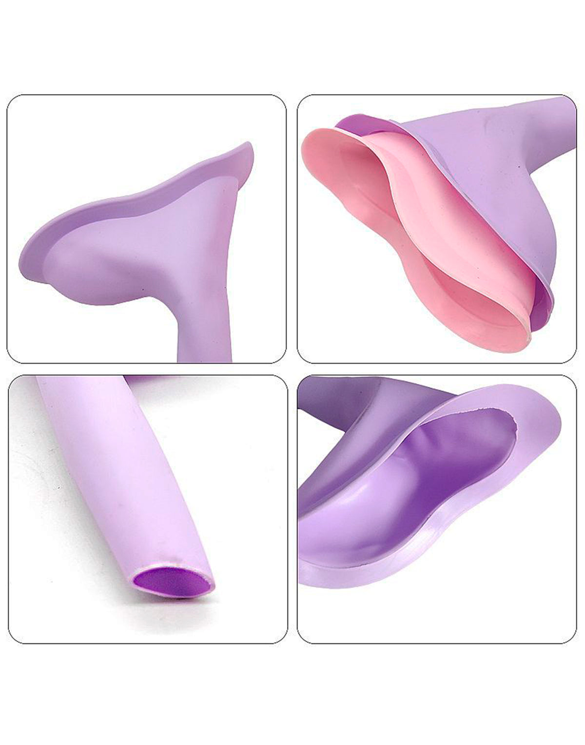 Funil Urinário de Silicone em rosa – Doce Malícia