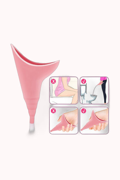 Funil Urinário Feminino – Para Fazer Xixi em Pé – Doce Malícia