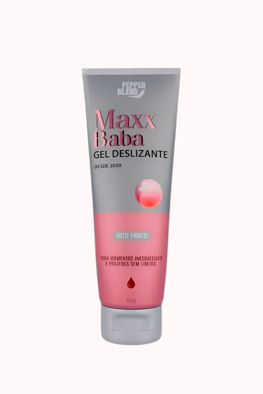 Gel Deslizante Maxx Baba – Tutti Frutti 50g – Doce Malícia
