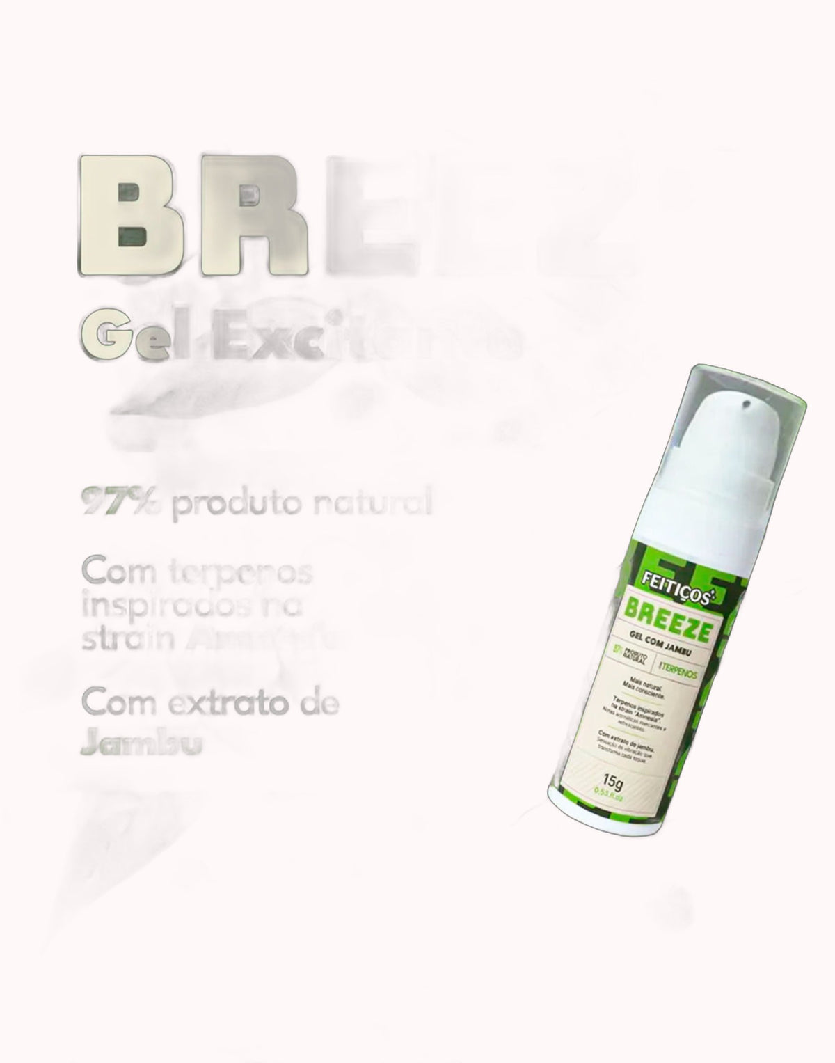 Gel Excitante Breeze com Jambu e Terpenos Vibra Pulsa 15g – Doce Malícia