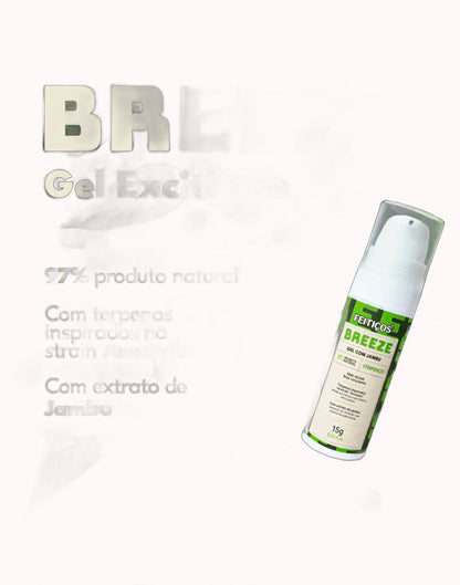 Gel Excitante Breeze com Jambu e Terpenos Vibra Pulsa 15g – Doce Malícia
