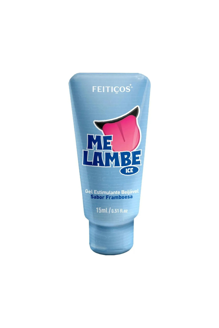 Gel Excitante Beijável Ice Sabor Framboesa – Me Lambe Ice 15g – Doce Malícia — Doce Malícia
