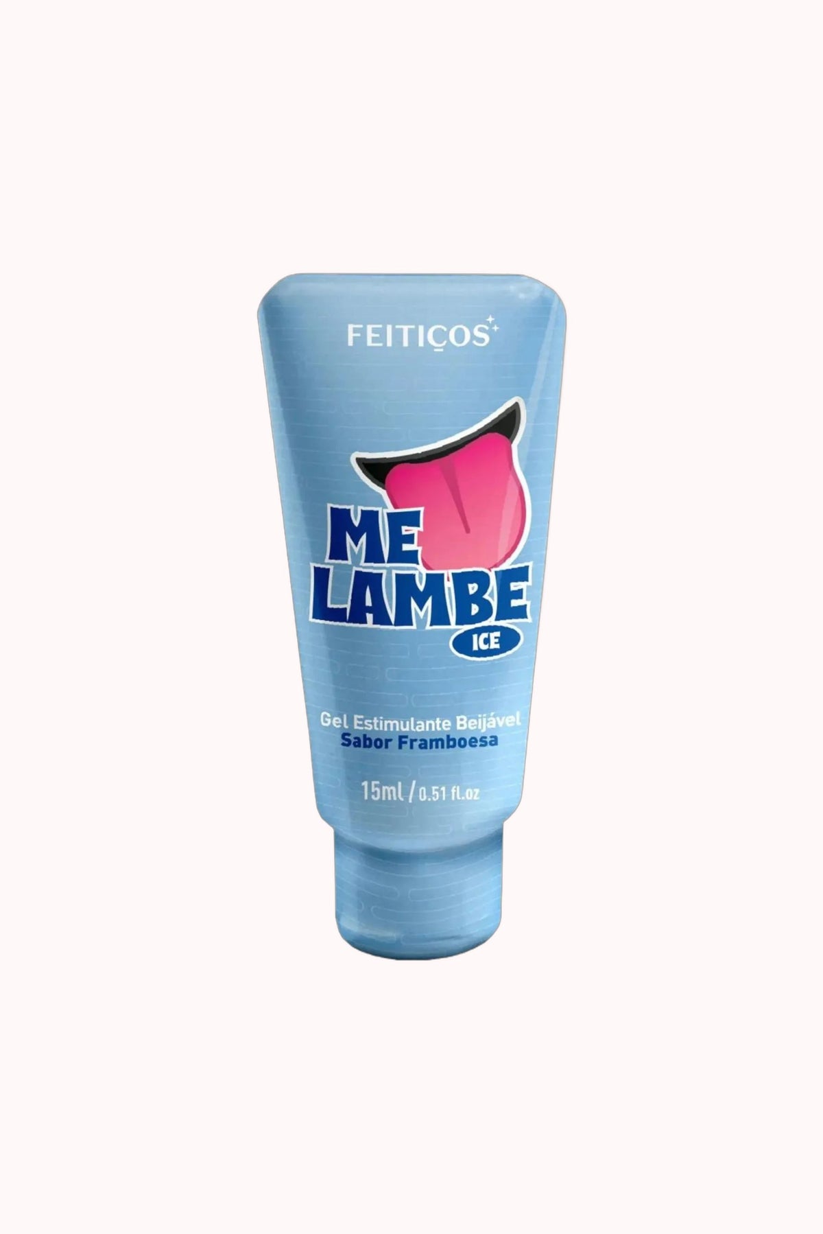 Gel Excitante Beijável Ice Sabor Framboesa – Me Lambe Ice 15g – Doce Malícia