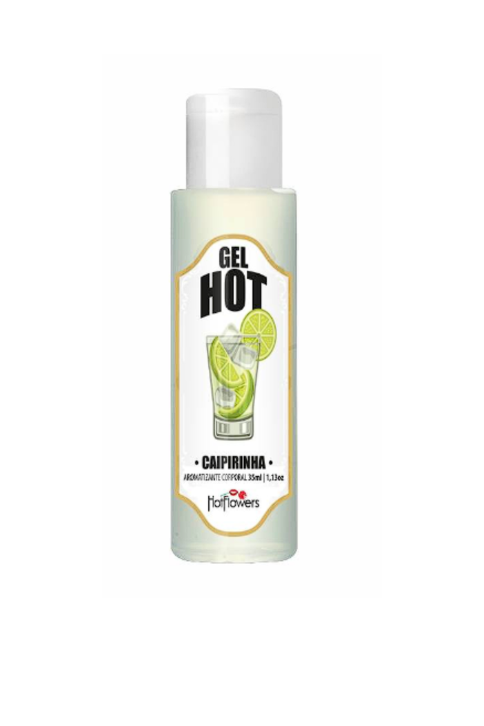 GEL AROMATIZANTE HOT CAIPIRINHA 35ml. – Doce Malícia — Doce Malícia