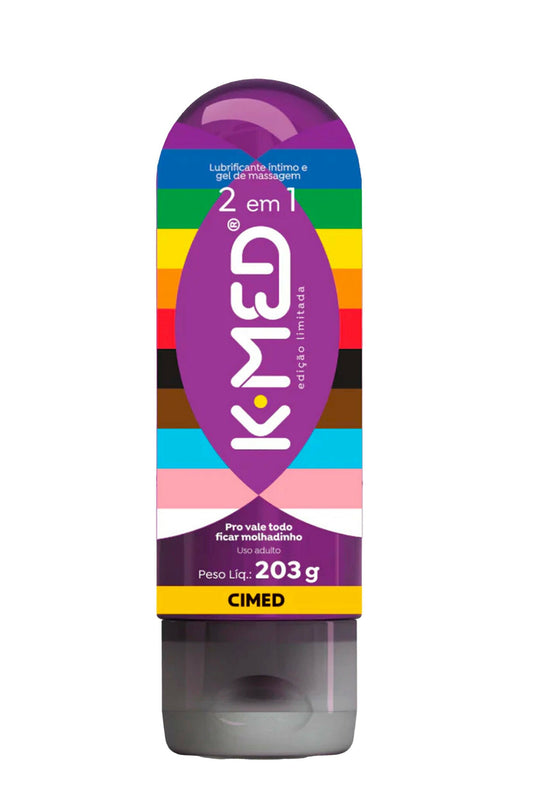 Gel Lubrificante Íntimo K-Med LGBTQIA+ em Quantidade – Doce Malícia