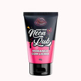 Gel Lubrificante Íntimo Comestível Neon 30ML – Morango com Lichia – Doce Malícia