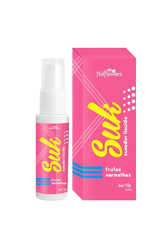 Gel Suk Sugador Liquido – Frutas Vermelhas 15g – Doce Malícia — Doce Malícia