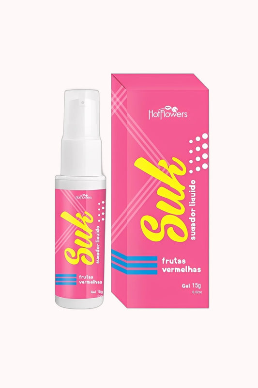 Gel Suk Sugador Liquido – Frutas Vermelhas 15g – Doce Malícia