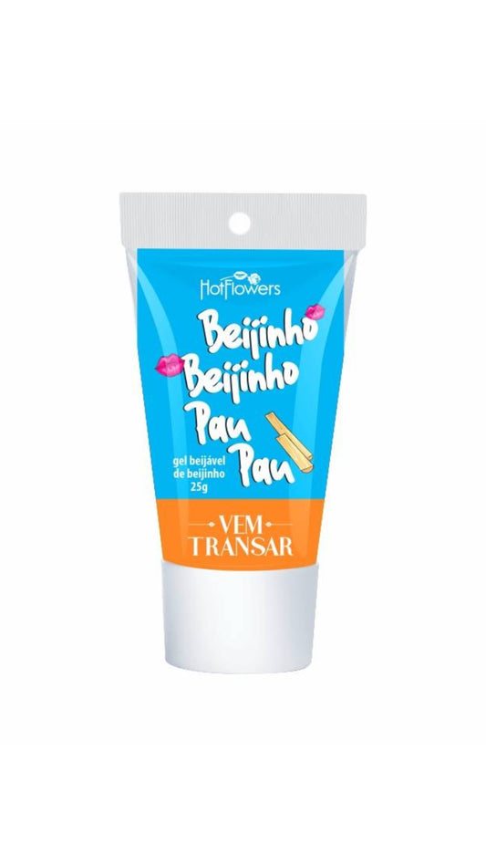 Gel Deslizante Beijável Vem Transar em Quantidade – Doce Malícia