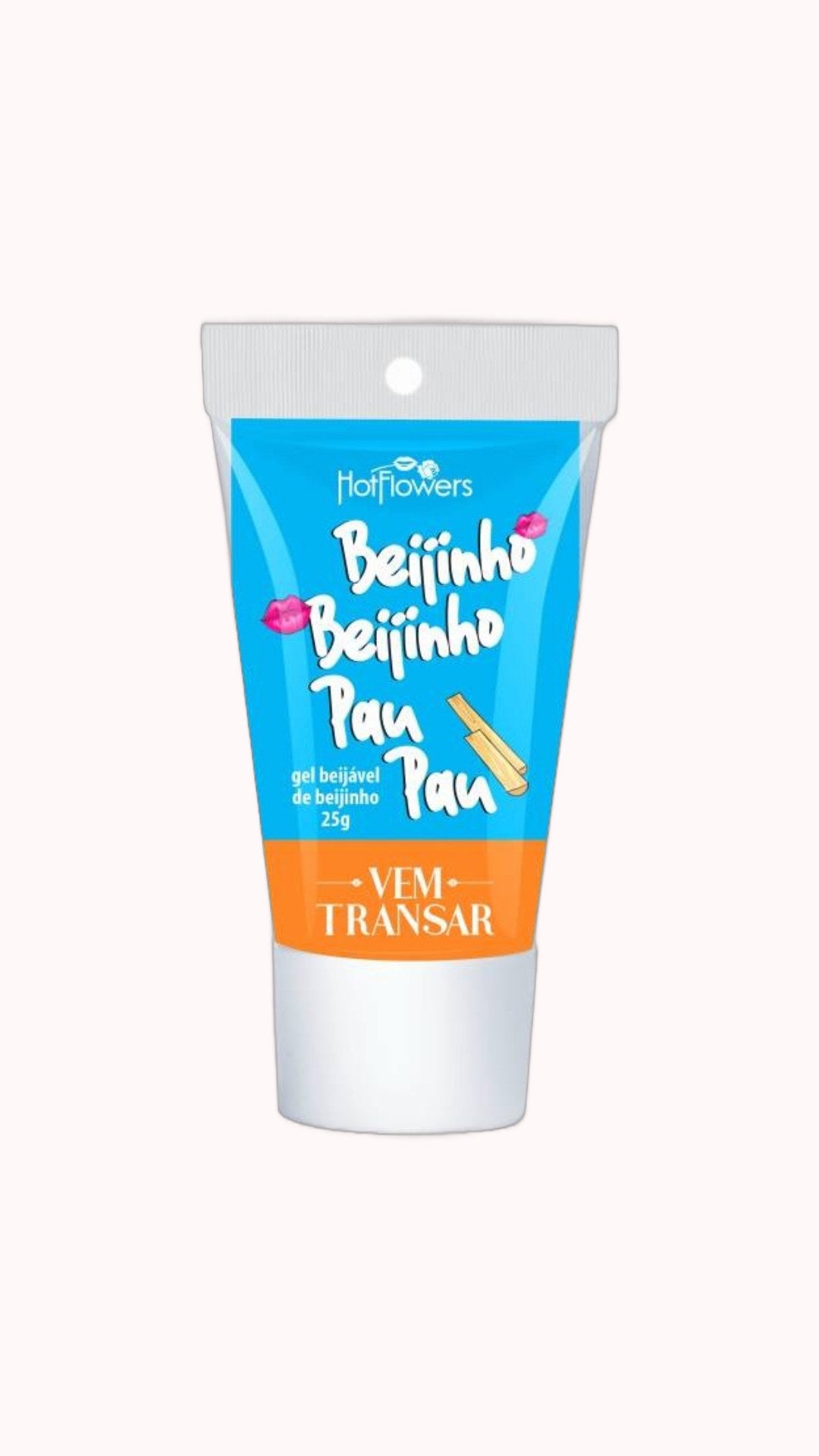 Gel Deslizante Beijável Vem Transar – BEIJ. BEIJ. PAU PAU – Doce Malícia
