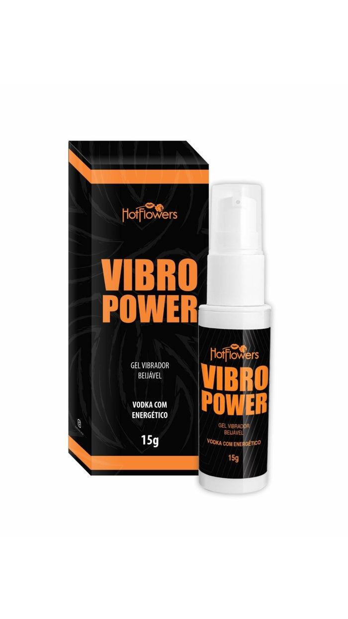 Gel Vibro Power – Vodka com Energético 15g – Doce Malícia — Doce Malícia