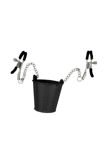 Grampos de Mamilo com Baldinho em Preto – Doce Malícia