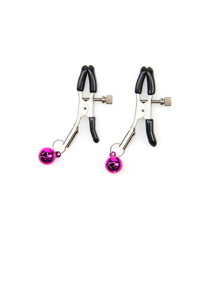 Grampos para Mamilos com Guizo em roxo – Doce Malícia