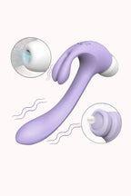 Vibrador Martelo Hammer Rabbit – Ponto G e Pulsação no Clitóris – Doce Malícia