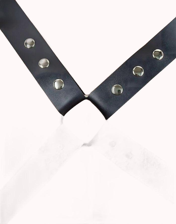 Harness Masculino Peitoral e Cintura Com Anel Peniano – Doce Malícia — Doce Malícia