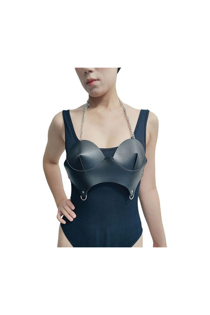Harness – Top em Couro em Quantidade – Doce Malícia