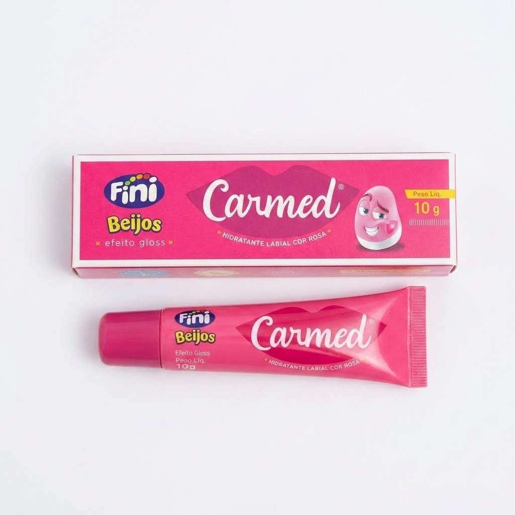 Carmed Fini Beijos Hidratante Labial com Cor 10g