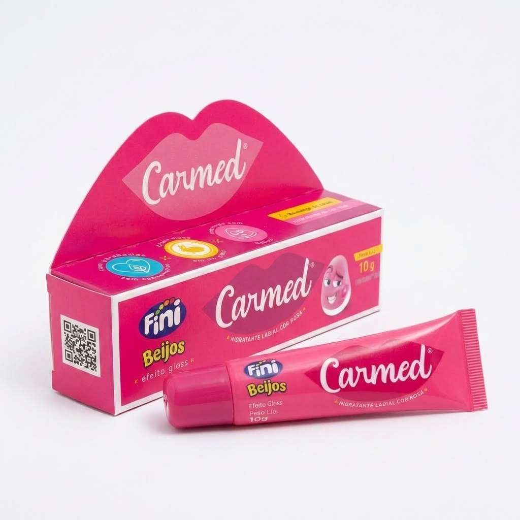 Carmed Fini Beijos Hidratante Labial com Cor 10g