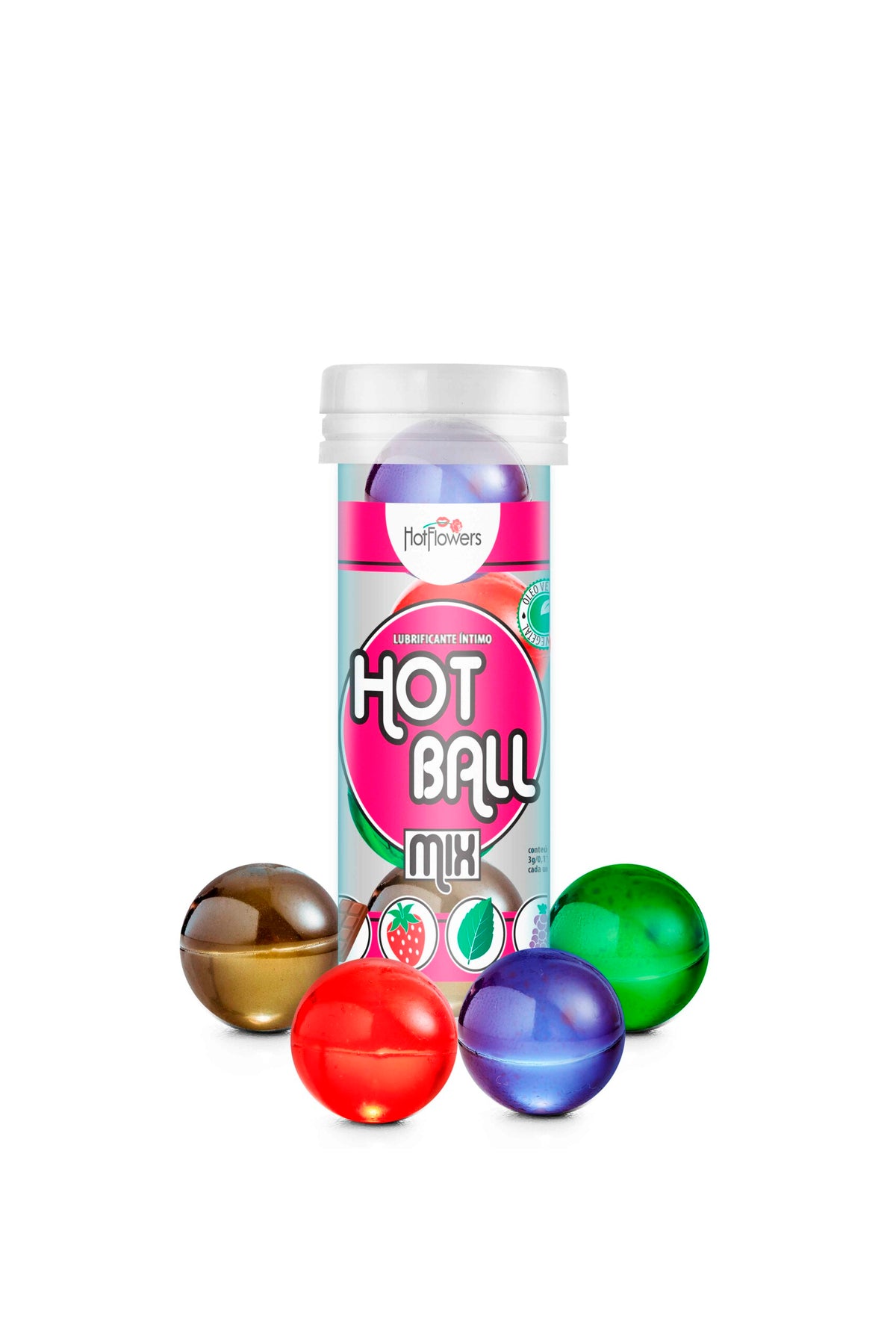 Hot Ball – Mix 4 Unidades em Quantidade – Doce Malícia