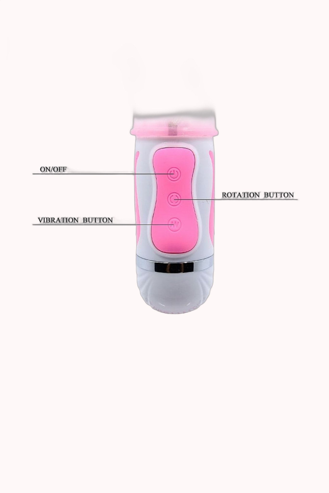 Jack Rabbit Fascination Rotativo com Estimulador Coelhinho – 18 Funções – Doce Malícia