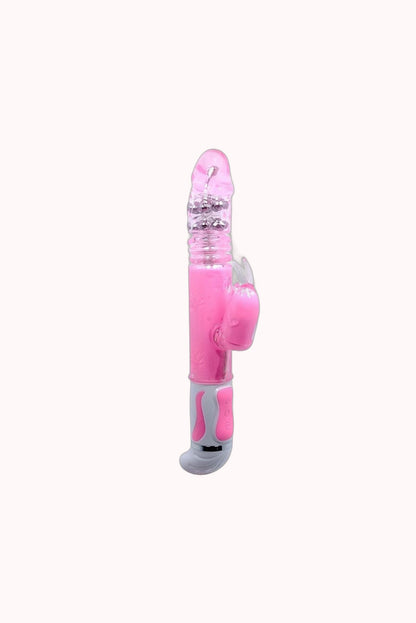 Jack Rabbit Fascination Rotativo Vai-e-Vem com Estimulador Coelhinho – 12 Funções – Doce Malícia