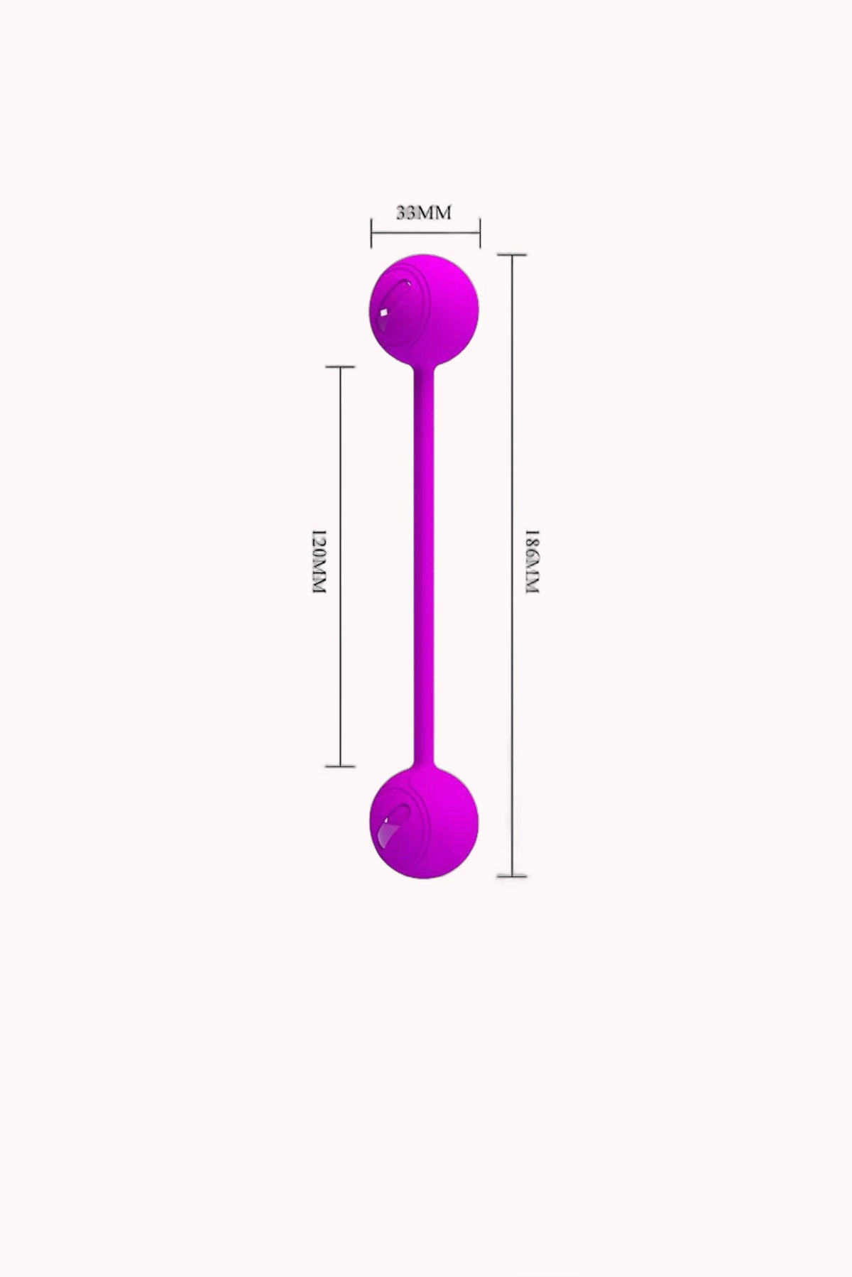Bolas de Pompoarismo – Kegel Ball 3 – Doce Malícia