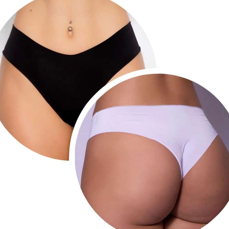 Kit de Calcinhas Sem Costura – Doce Malícia