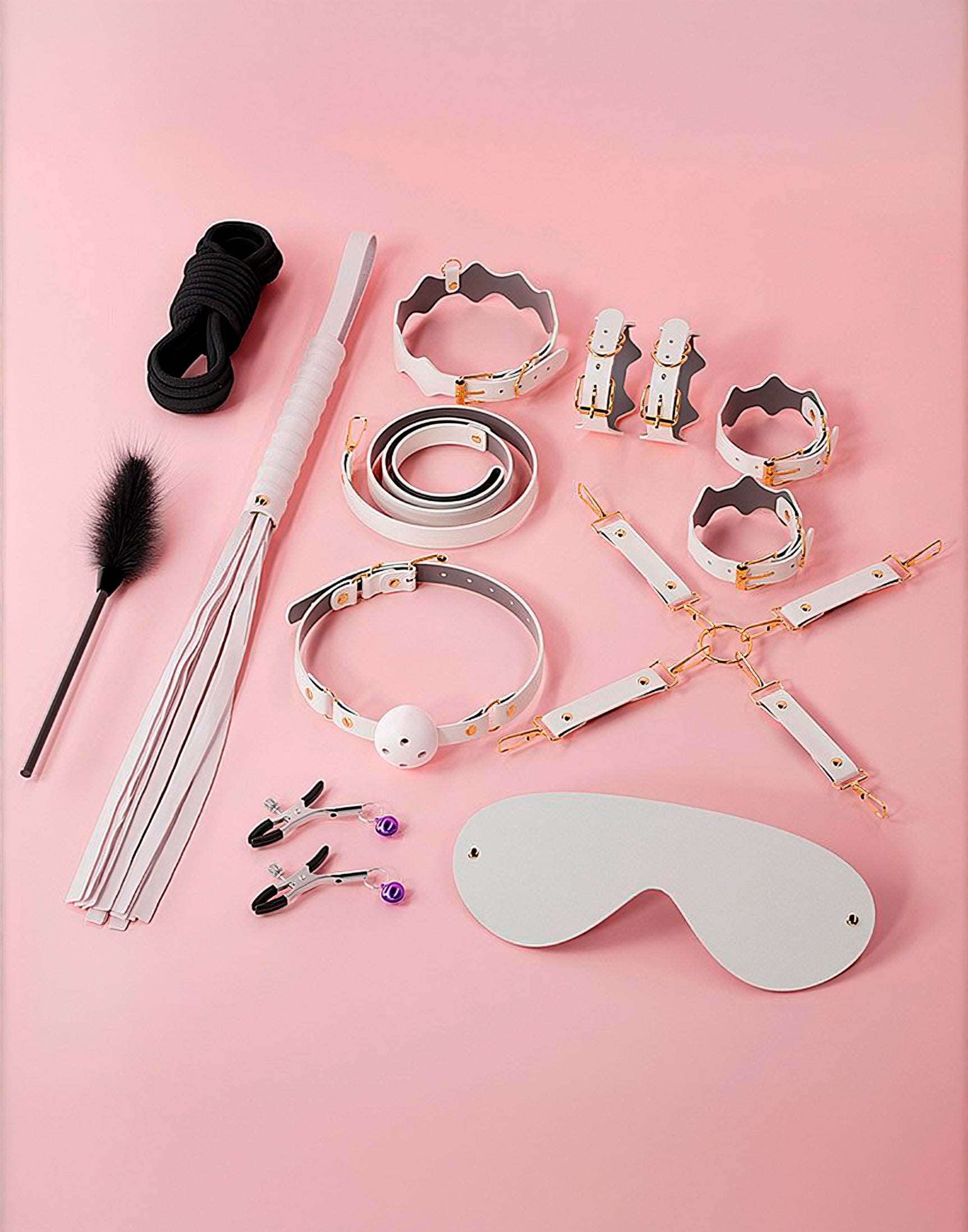 Kit com 11 Itens de Sado em Quantidade – Doce Malícia