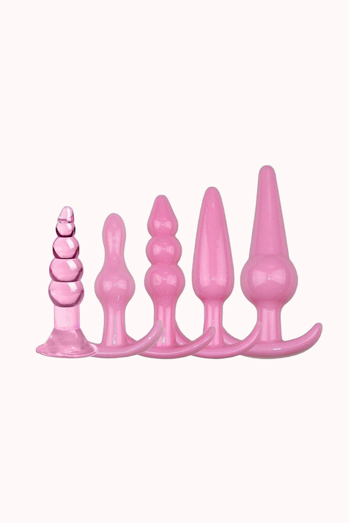 Kit com 5 Plug Anal – Doce Malícia