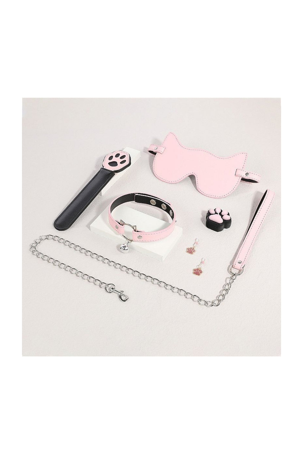Kit com 6 Sado Erótico em Branco – Doce Malícia