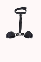 Kit Erótico Fetiche Bondage – Algemas para Pulsos e Pescoço – Doce Malícia