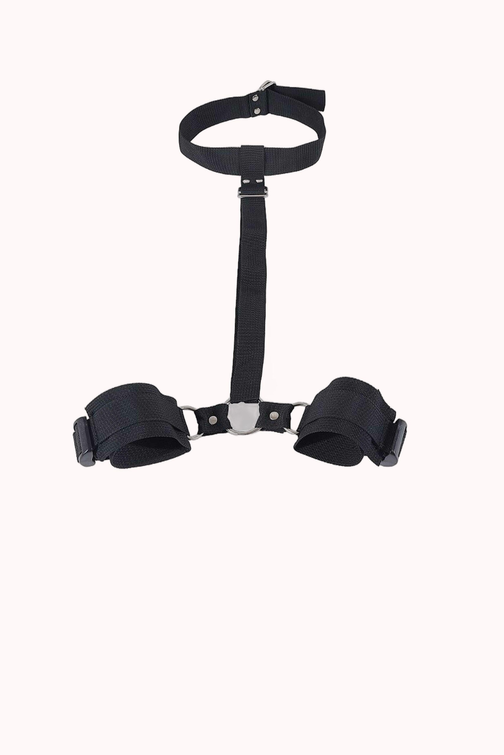 Kit Erótico Fetiche Bondage – Algemas para Pulsos e Pescoço – Doce Malícia