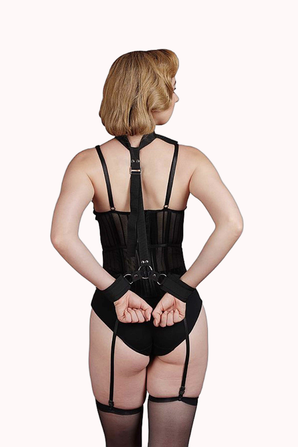 Kit Erótico Fetiche Bondage – Algemas para Pulsos e Pescoço – Doce Malícia