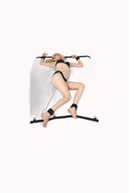 Kit Erótico Fetiche Bondage – Algemas com Separador de Membros – Doce Malícia
