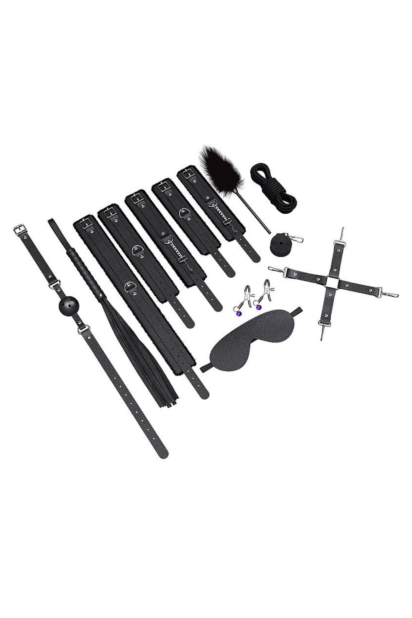Kit de 10 Itens para em Preto – Doce Malícia