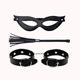 Kit Dominatrix: Chicote, Algema e Máscara – Doce Malícia