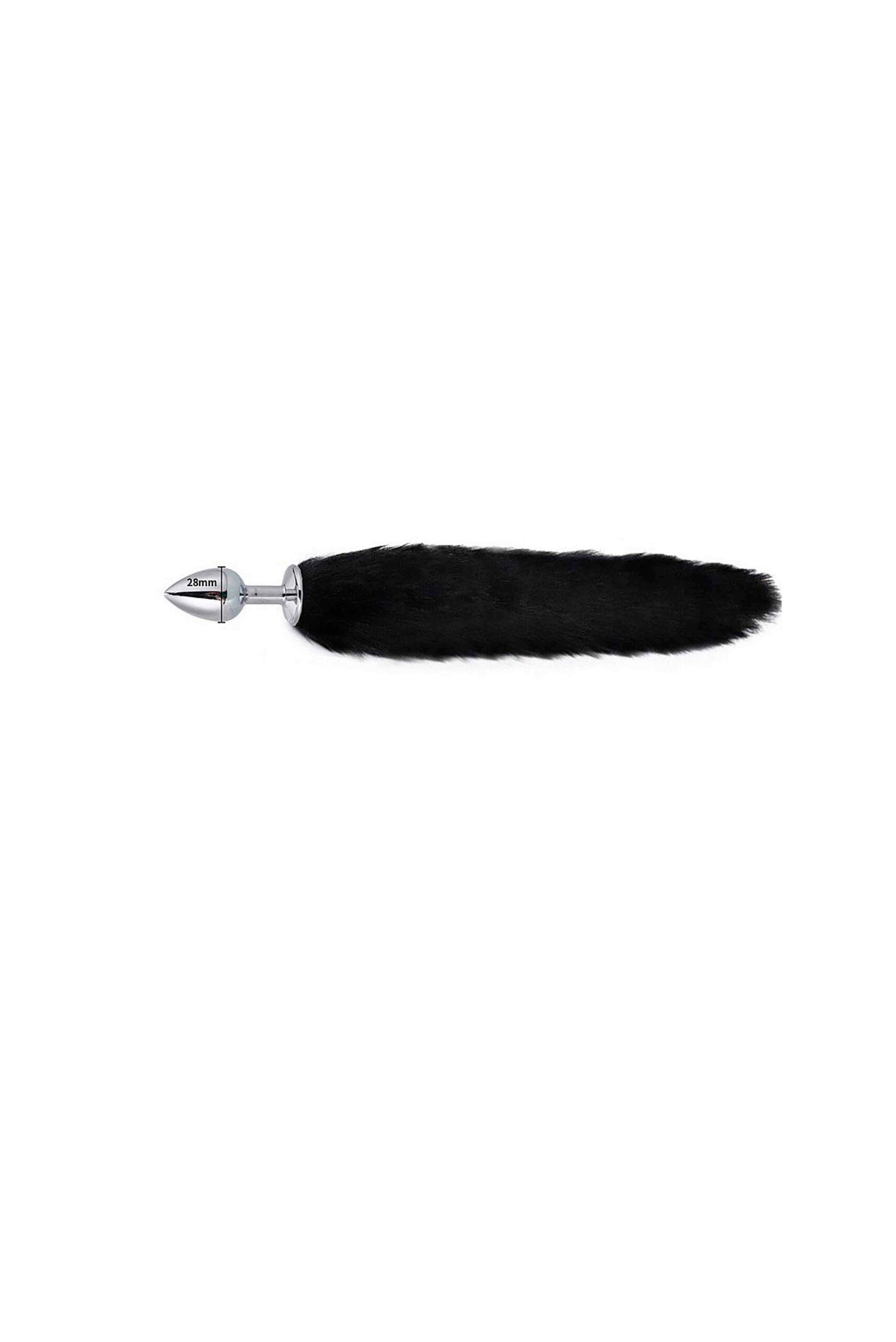 Kit Fetiche Raposa Sexy – em Preto – Doce Malícia