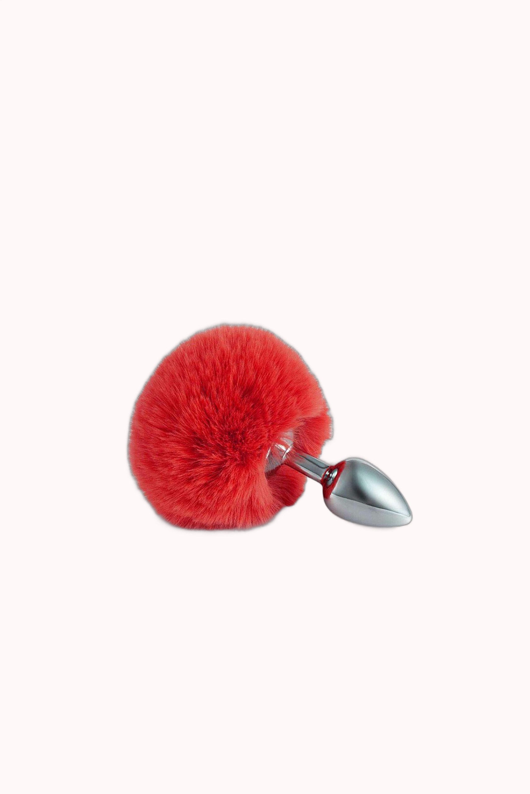 Kit Fetiche Rena – Plug Anal com Rabo, Tiara, Grampos de Mamilos e Gargantilha – Doce Malícia