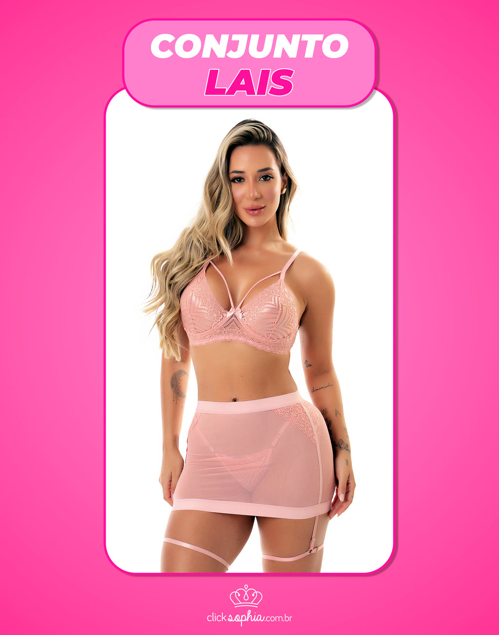 Kit Lua de Mel – em cores-variadas – Doce Malícia