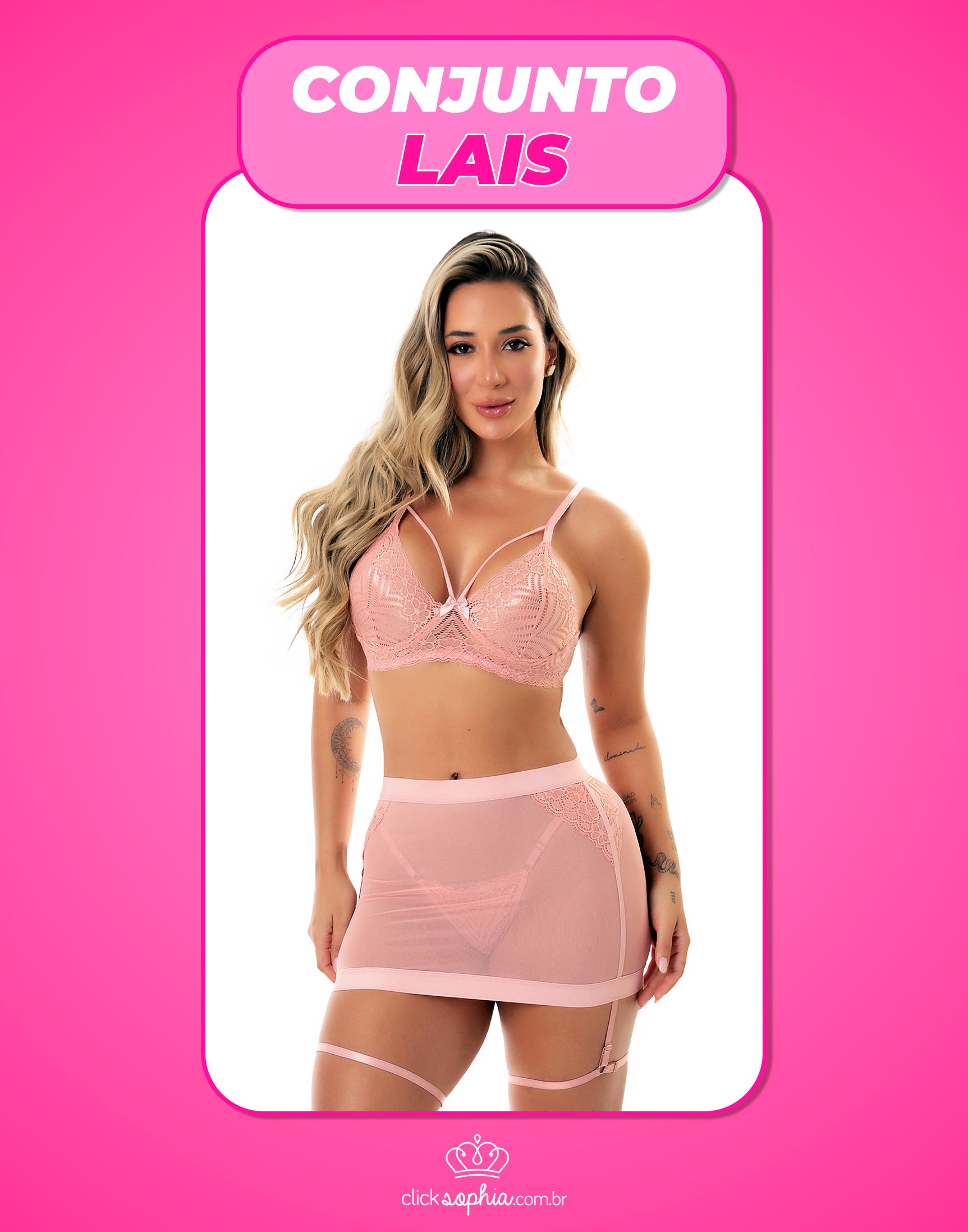 Kit Lua de Mel – em cores-variadas – Doce Malícia