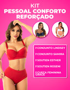 Kit Pessoal Conforto Reforçado – em cores-variadas – Doce Malícia