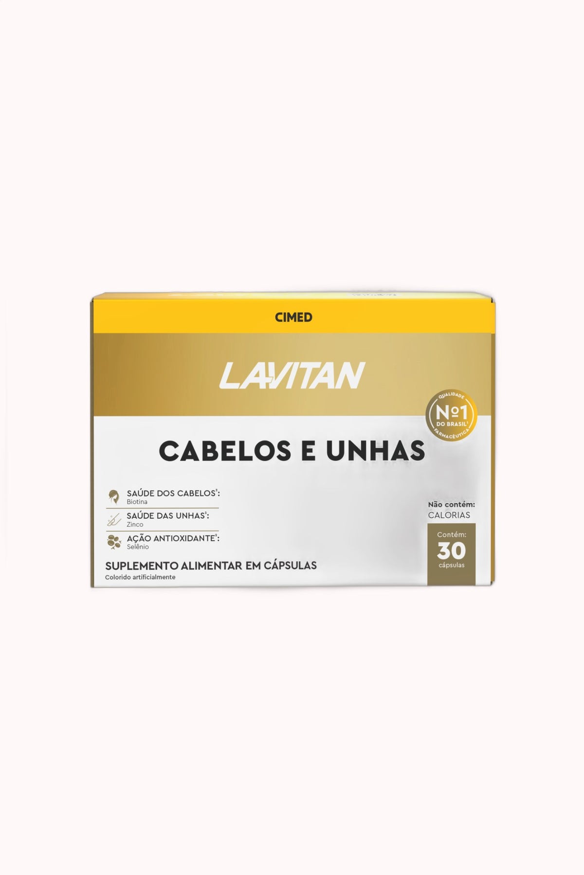 Suplemento Vitamínico Mineral Lavitan – Cabelos e Unhas – Doce Malícia