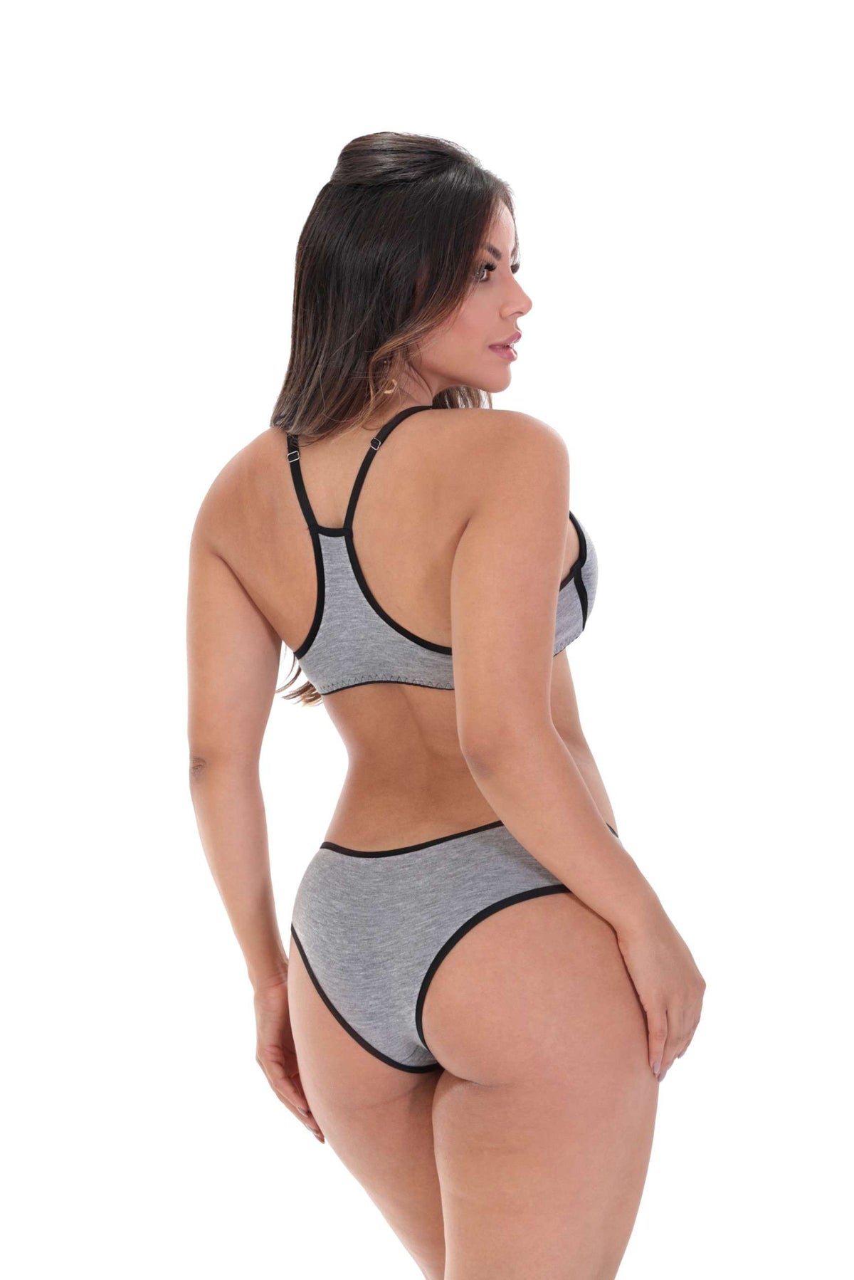 Lingerie conforto em azul-Marinho – Doce Malícia